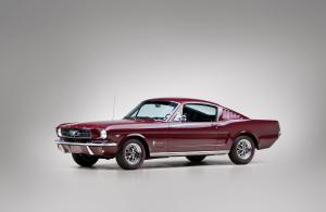 Ford Mustang 2+2 Fastback Red 1965 года